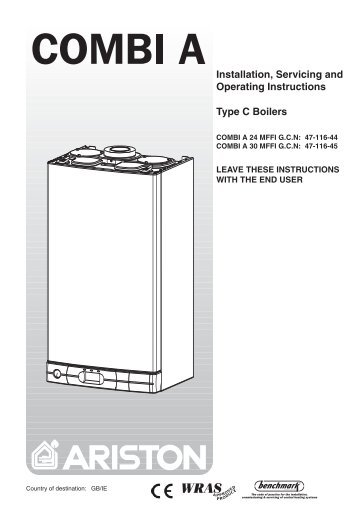 COMBI A - Instruction Manual