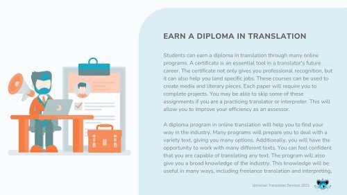 How To Earn A Translation Diploma Online?