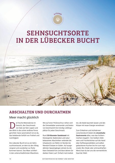 Herbst & Winter in der Lübecker Bucht 2022/2023