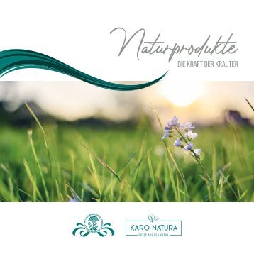 Produktkatalog MT Naturprodukte GmbH