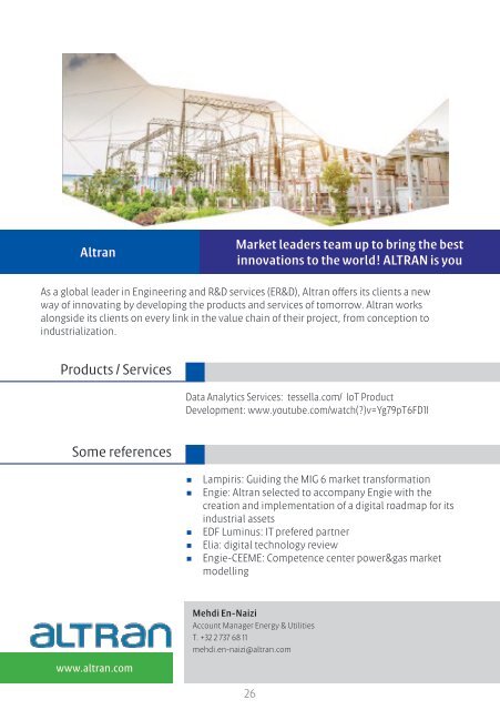 Energy Technology Club - General Membership Brochure