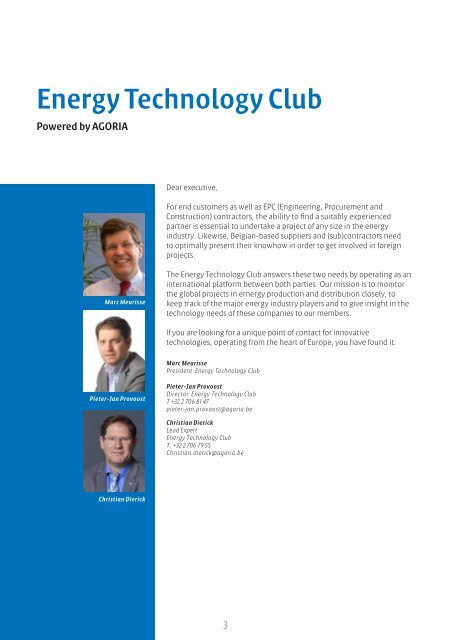 Energy Technology Club - General Membership Brochure