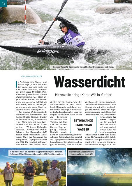 Das neue August-Heft ist da!