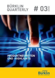 Bürklin Elektronik Quarterly # 03/2022 Deutsch