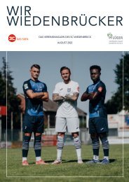Wir Wiedenbrücker - Das Stadion Magazin vom SC Wiedenbrück auf MeinRHWD