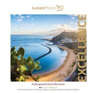 LuxairTours Excellence 2022-2023