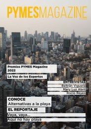 Revista PYMES Magazine Nº54 AGOSTO 2022 (SUSCRIPTORES)