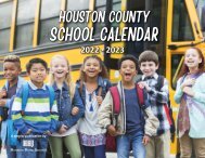 Houston County School Calendar 2022-2023