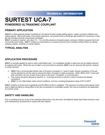 surtest uca-7 powdered ultrasonic couplant - NDTMart.com