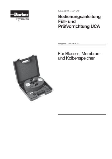 und Prüfvorrichtung UCA