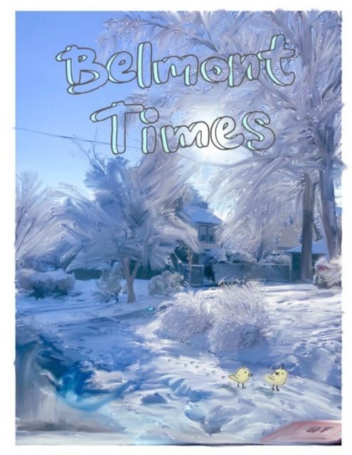 Belmont Times Spring 2022 Edition