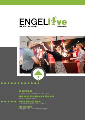 ENGEL live - staff magazine I August 2022