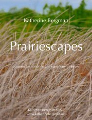 Prairiescapes - SCORE