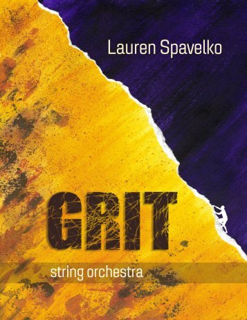 Grit (string orchestra) - Full Score
