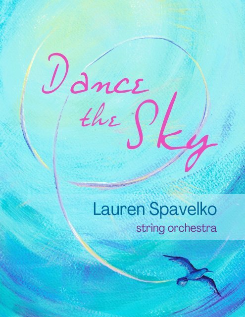 Dance the Sky (string orchestra) - Full Score 