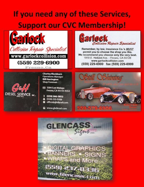 Central Valley Corvettes of Fresno - August 2022