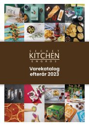 Secret Kitchen Katalog EFTERÅR 2022 UDEN PRISER