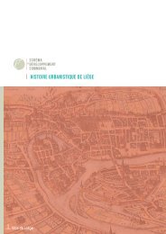 Schéma de Développement Communal - Historique urbanistique de Liège