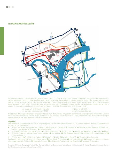 Schéma de Développement Communal - Historique urbanistique de Liège.