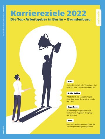 Karriereziele 2022 – Die Top-Arbeitgeber in Berlin–Brandenburg