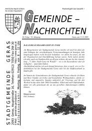 Gemeindenachrichten Dezember 2003 (383 kB) (0 bytes) - Geras