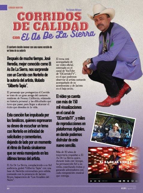 La Gorda Magazine Año 8 Edición Número 91 Agosto 2022 Portada: El Super Show De Los Vaskez