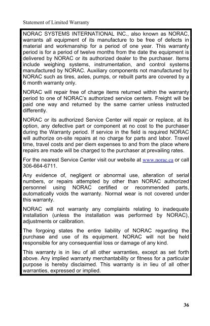 UC4™ Total Control™ Quick Guide - NORAC Systems