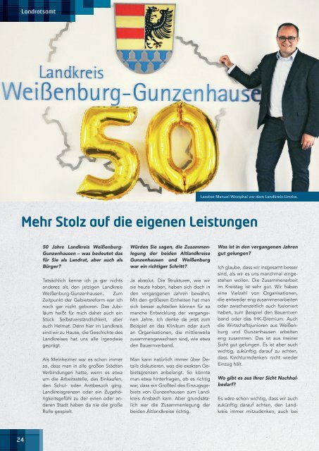 50 Jahre Landkreis – Ein eigenes Magazin zum Geburtstag!