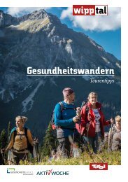 Gesundheitswandern Tourentipps