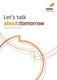 Let's talk about tomorrow - Sustainability Report 2021