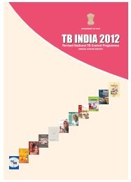 RNTCP Annual Report 2012 - TBC India
