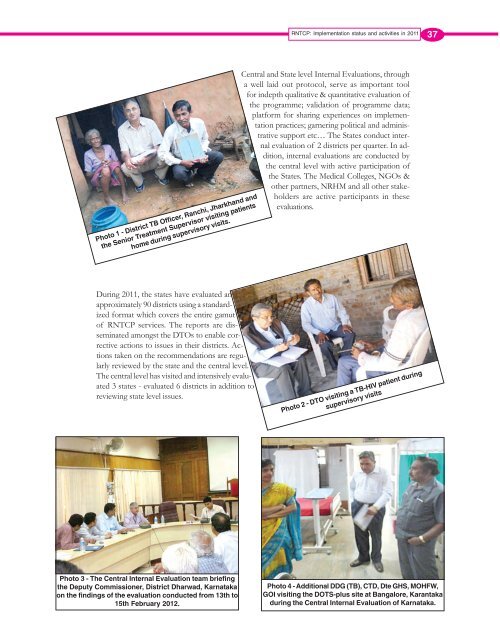 RNTCP Annual Report 2012 - TBC India