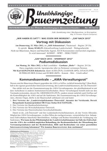 Download - UBV - Ã–sterreichischer UnabhÃ¤ngiger Bauernverband