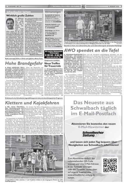 Schwalbacher Zeitung