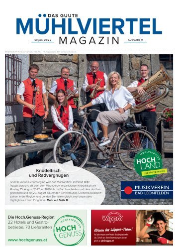 Mühlviertel Magazin August 2022