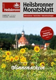 Monatsblatt Heilsbronn - August 2022