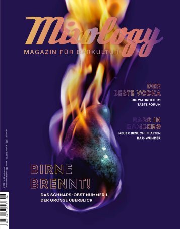 MIXOLOGY ISSUE #110 - Birne brennt!