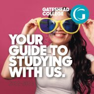 Gateshead College Student Handbook 2022-23