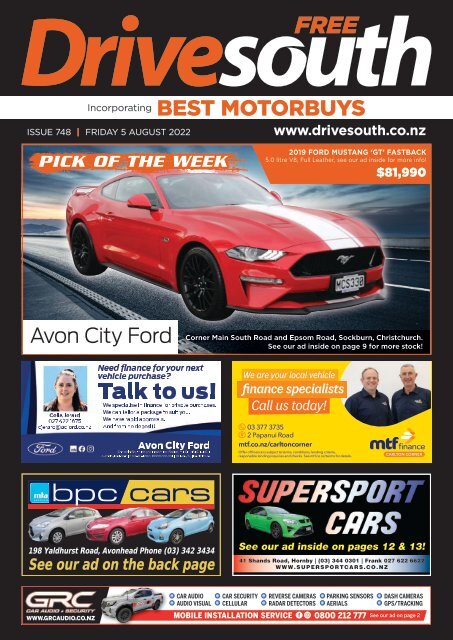 Drivesouth - Best Motor Buys: August 05, 2022