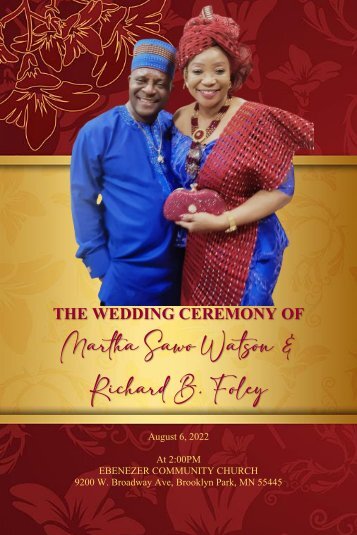 Martha-Richard-final  Wedding Ceremony 