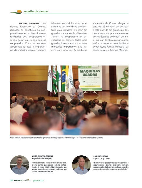 Revista Coamo - Julho de 2022