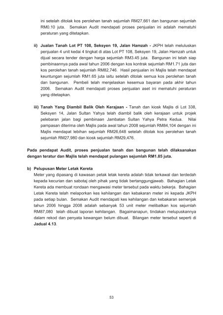 bahagian i aktiviti jabatan/agensi - Jabatan Audit Negara