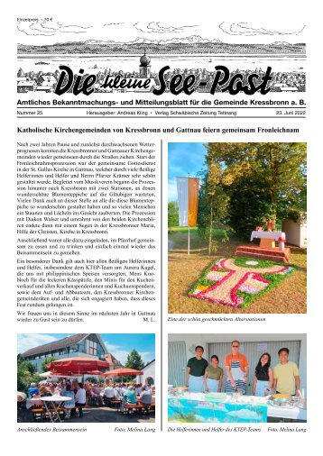 Die kleine See-Post 23.06.2022
