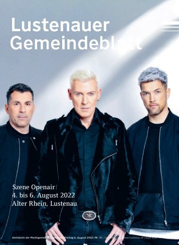 Lustenauer Gemeindeblatt Nr. 31| Freitag, 5. August 2022