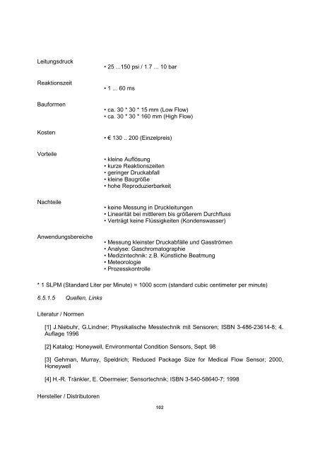 Sensors and Actuators - Fachbereich Physik der Universität ...