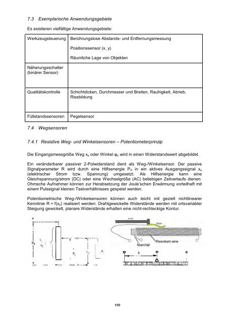 Sensors and Actuators - Fachbereich Physik der Universität ...