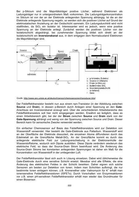 Sensors and Actuators - Fachbereich Physik der Universität ...