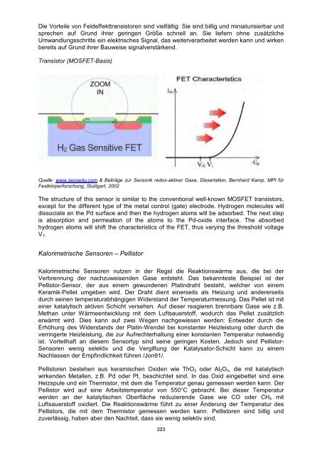 Sensors and Actuators - Fachbereich Physik der Universität ...