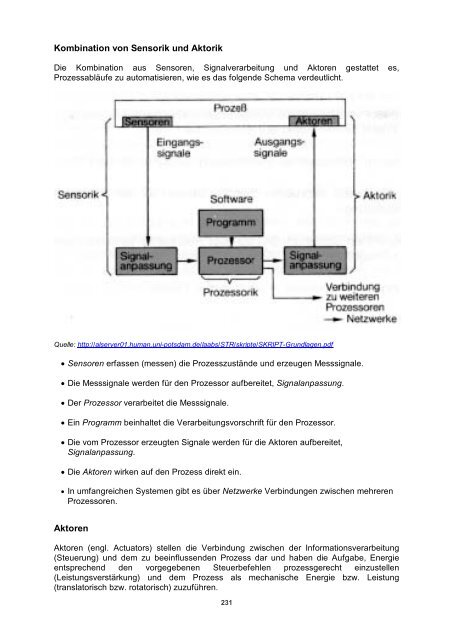 Sensors and Actuators - Fachbereich Physik der Universität ...