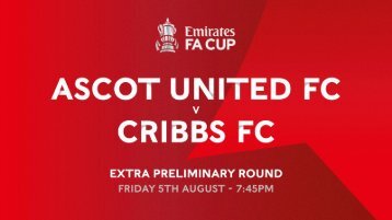 Ascot United v Cribbs FC - Extra-Preliminary Round - FA Cup